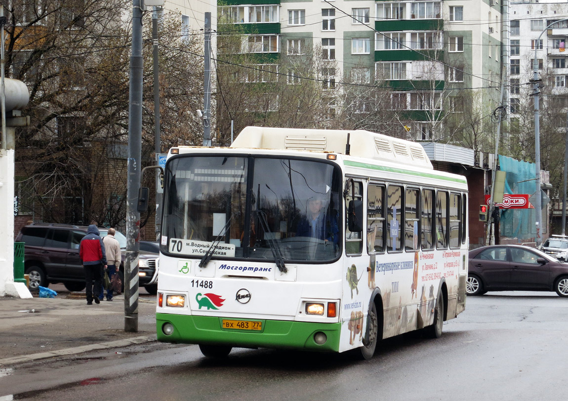 Москва, ЛиАЗ-5293.70 № 11488