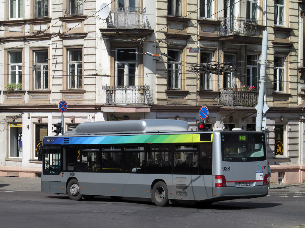 Литва, MAN A21 Lion's City NL273 CNG № 938