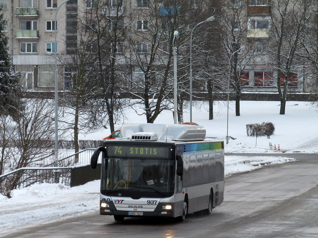 Литва, MAN A21 Lion's City NL273 CNG № 937