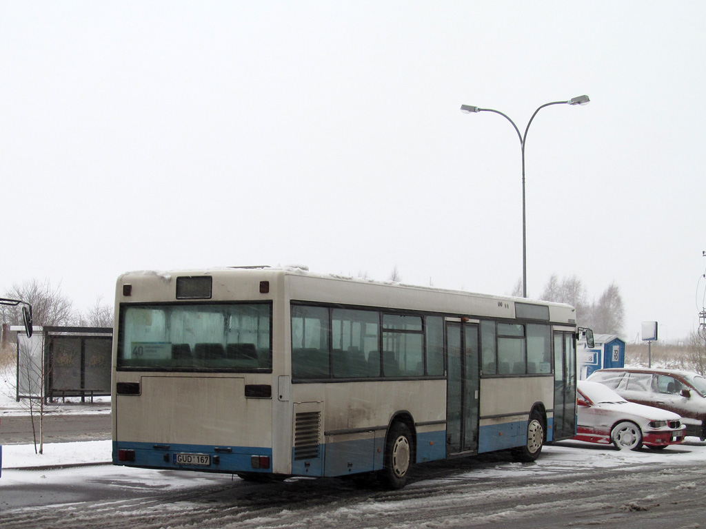 Литва, Mercedes-Benz O405N № GUD 167