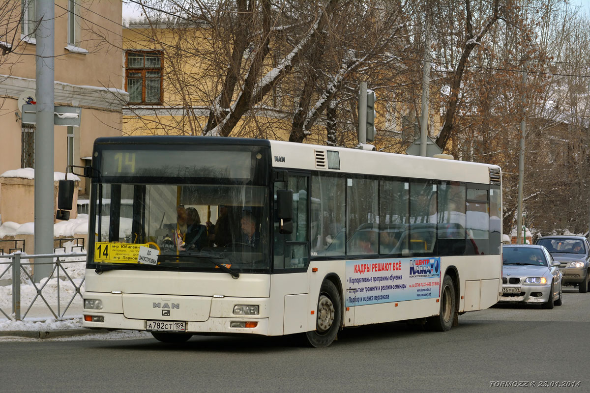 Пермский край, MAN A21 NL263 № А 782 СТ 159