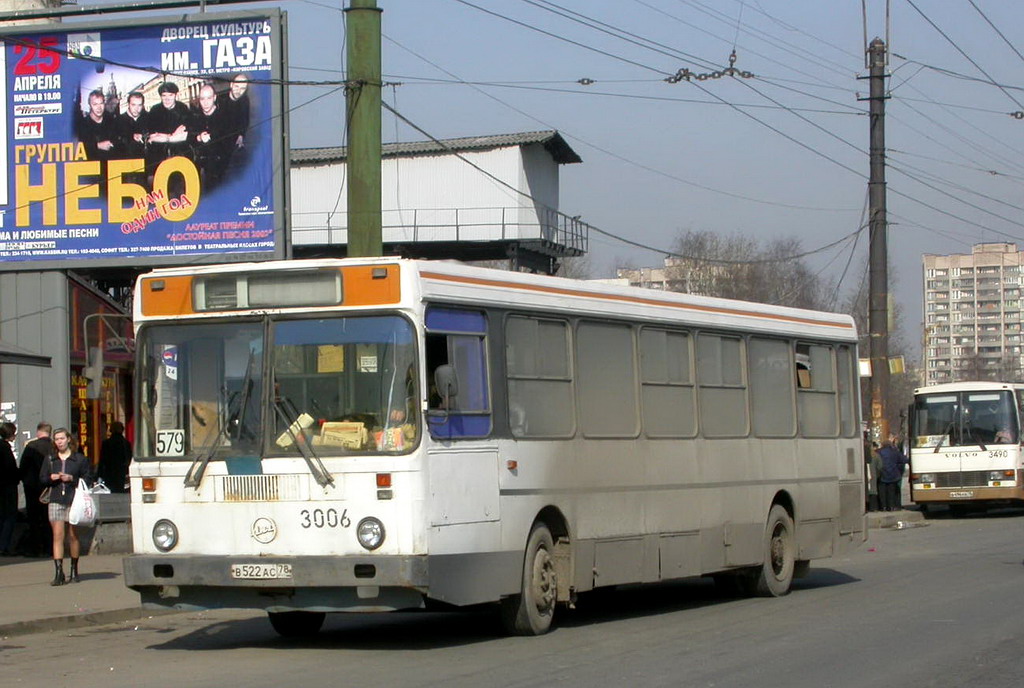 Санкт-Петербург, ЛиАЗ-5256.25 № 3006