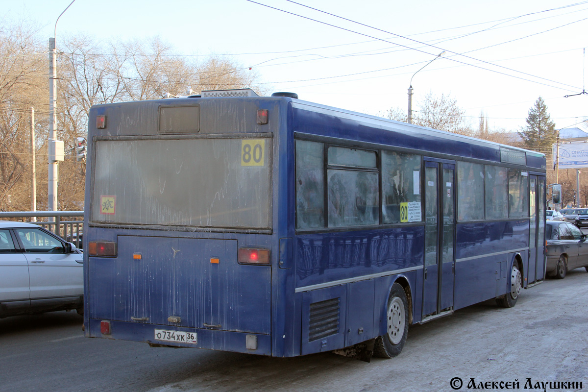 Voronezh region, Mercedes-Benz O405 Nr. О 734 ХК 36