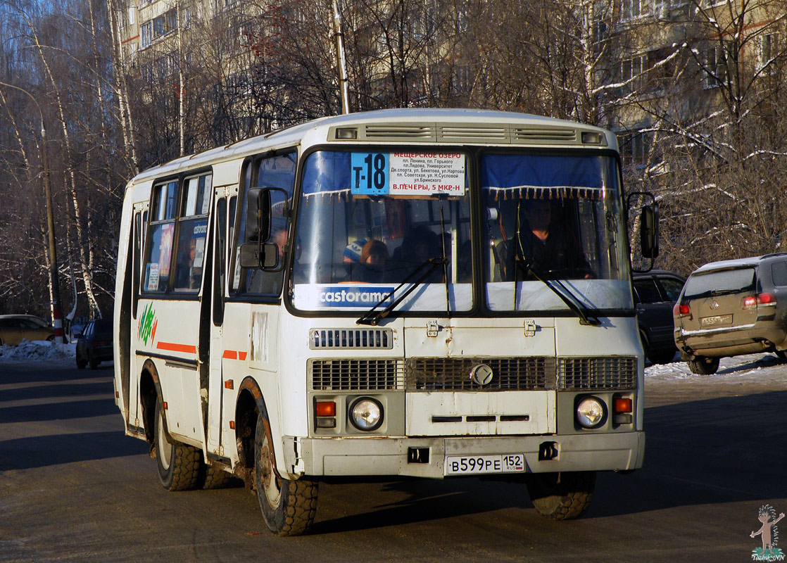 Нижегородская область, ПАЗ-32054 № В 599 РЕ 152