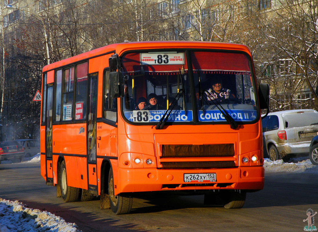 Нижегородская область, ПАЗ-320402-05 № К 262 ХУ 152