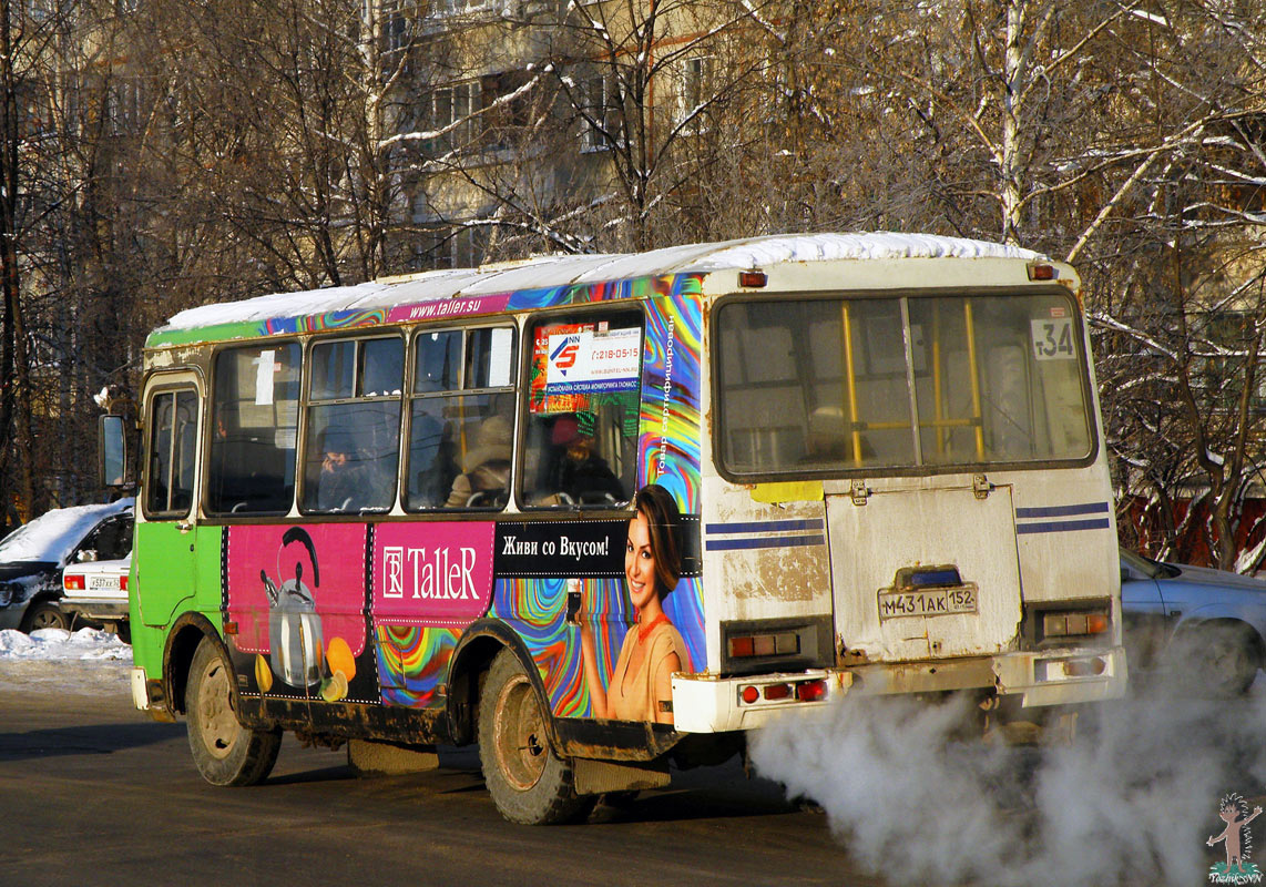 Нижегородская область, ПАЗ-32054 № М 431 АК 152