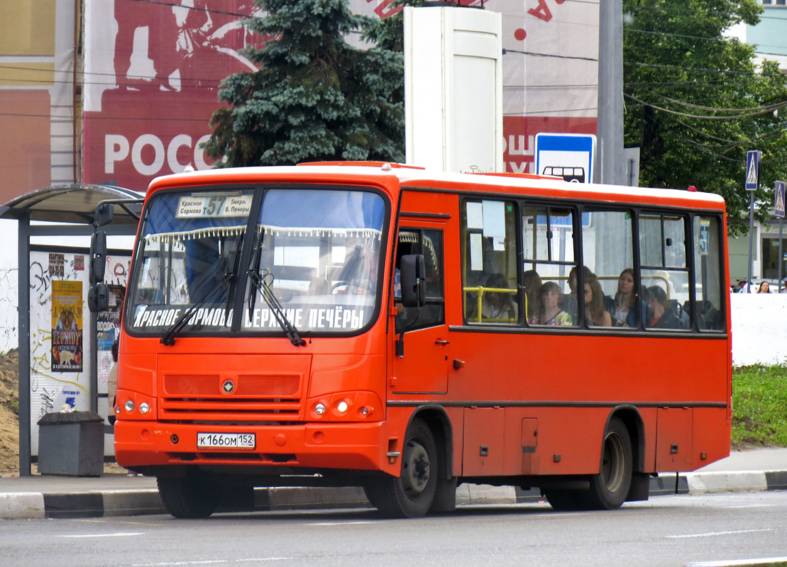 Нижегородская область, ПАЗ-320402-05 № К 166 ОМ 152