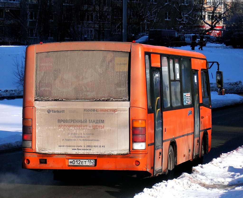 Нижегородская область, ПАЗ-320402-05 № М 012 ЕТ 152