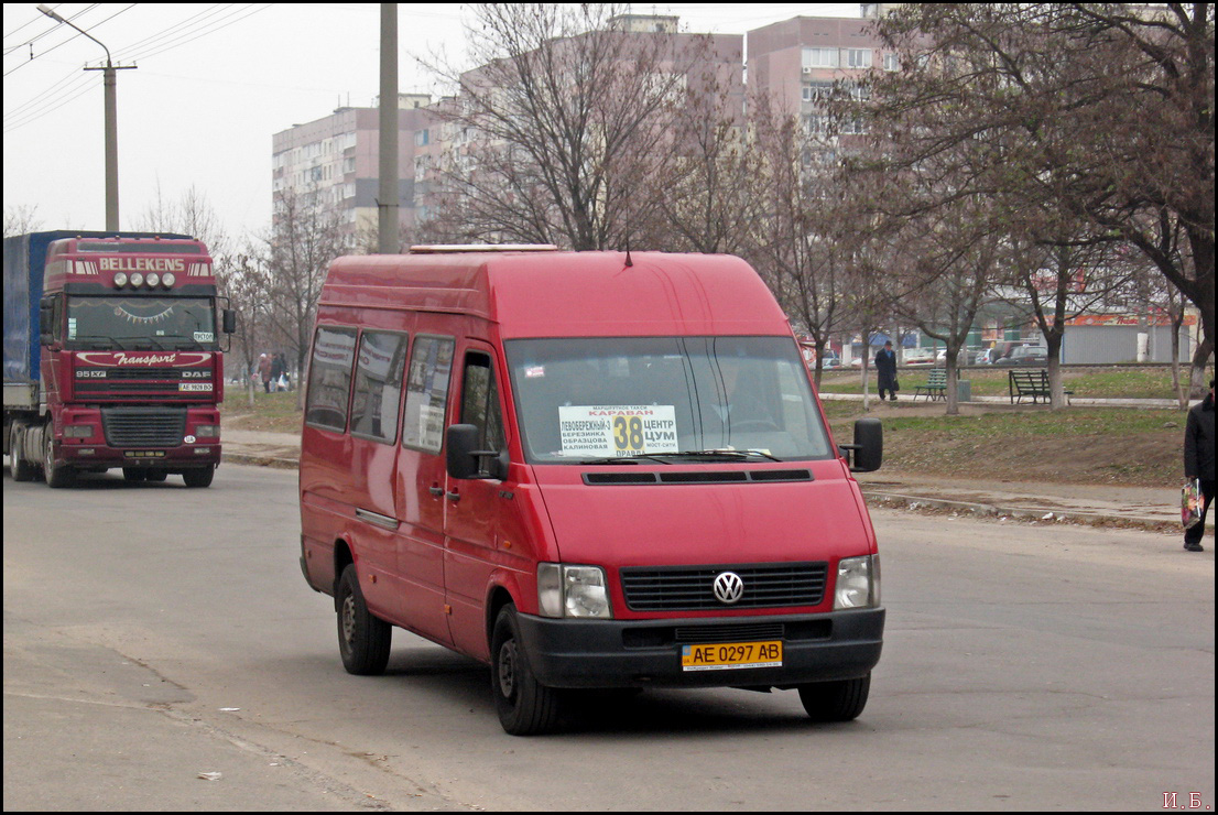 Днепропетровская область, Volkswagen LT35 № AE 0297 AB