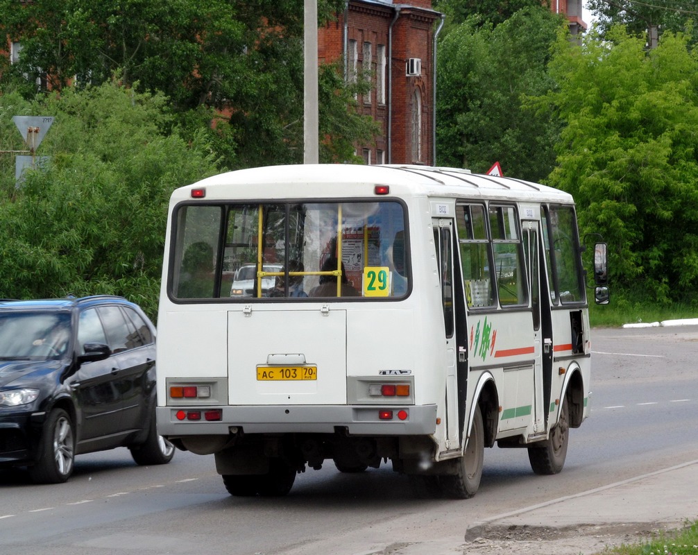 Томская область, ПАЗ-32054 № АС 103 70