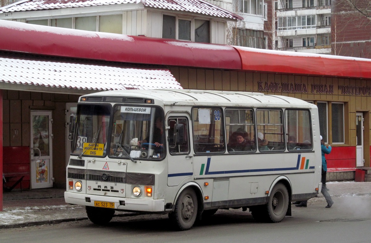 Томская область, ПАЗ-32054 № АС 523 70