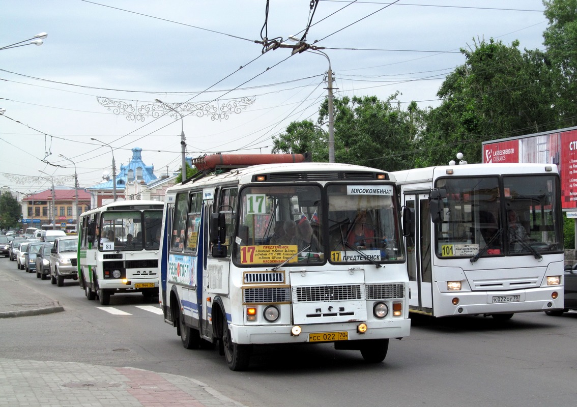 Томская область, ПАЗ-3205 (00) № СС 022 70