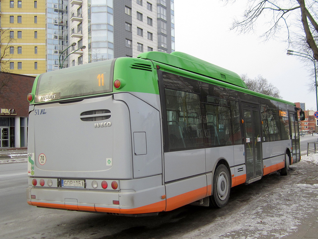 Литва, Irisbus Citelis 12M CNG № 51