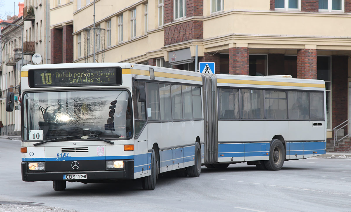 Литва, Mercedes-Benz O405GN № 91