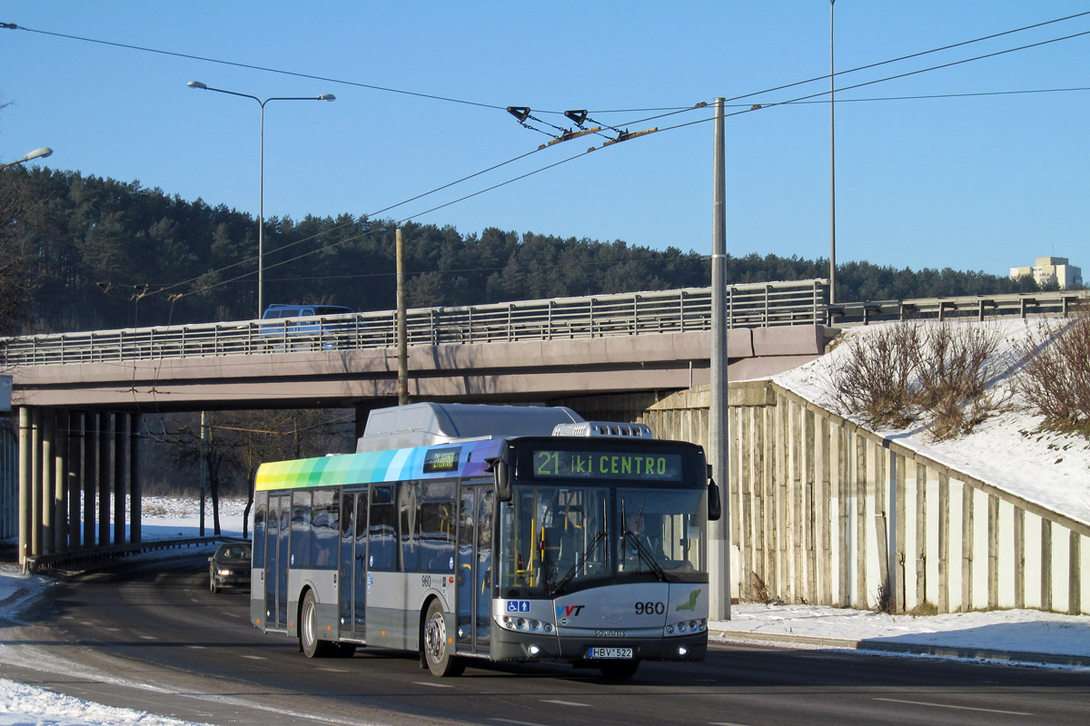 Литва, Solaris Urbino III 12 CNG № 960