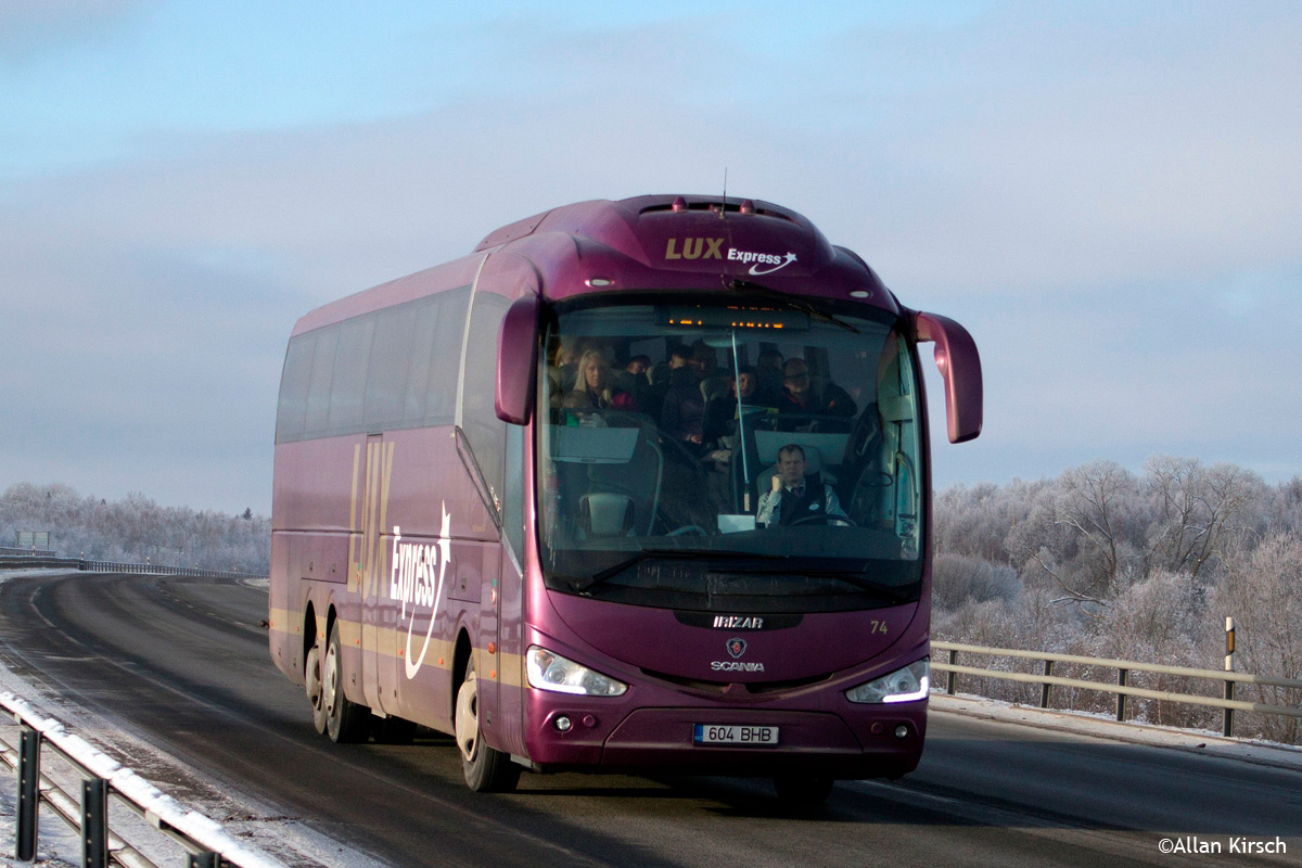 Эстония, Irizar i6 15-3,7 № 604 BHB