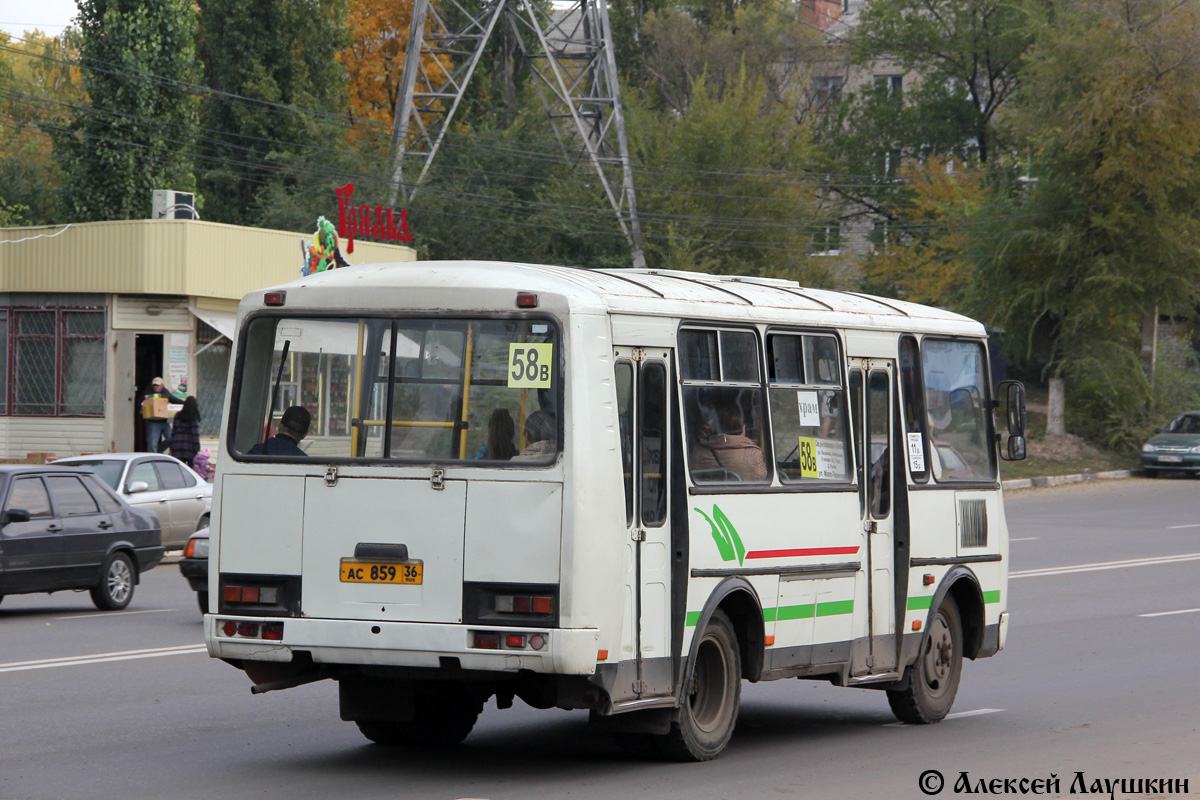 Воронежская область, ПАЗ-32054 № АС 859 36