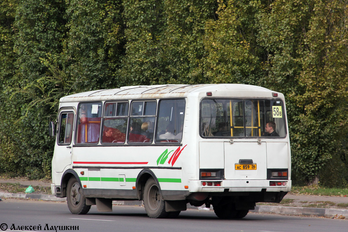 Воронежская область, ПАЗ-32054 № АС 859 36