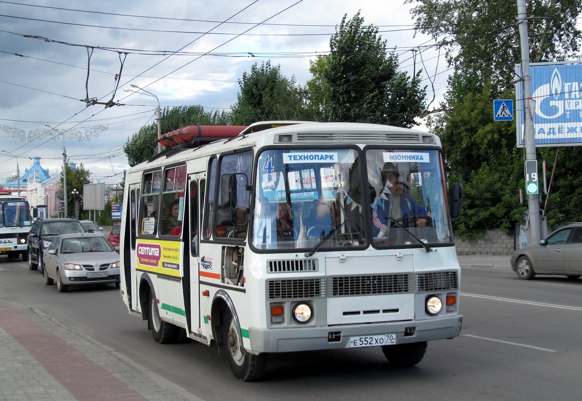 Томская область, ПАЗ-32054 № Е 552 ХО 70