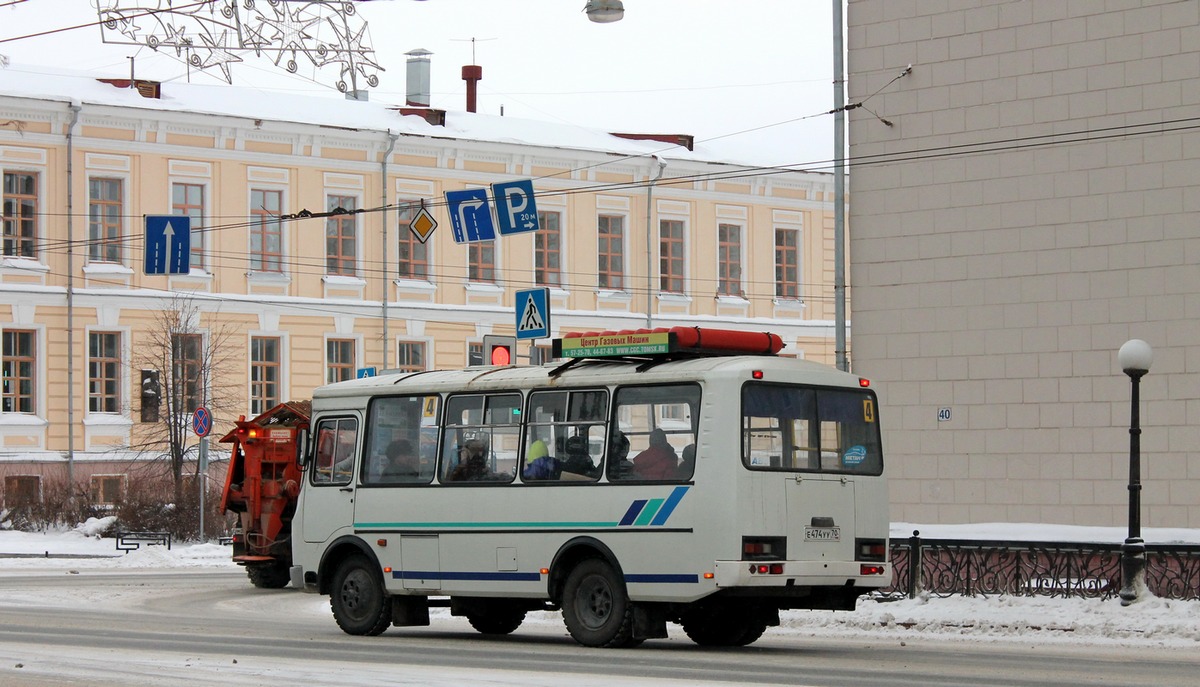 Томская область, ПАЗ-32054 № Е 474 УУ 70