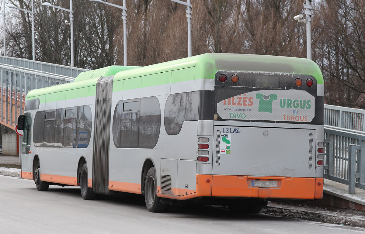 Литва, Mercedes-Benz O530G Irvine Citaro G CNG № 121