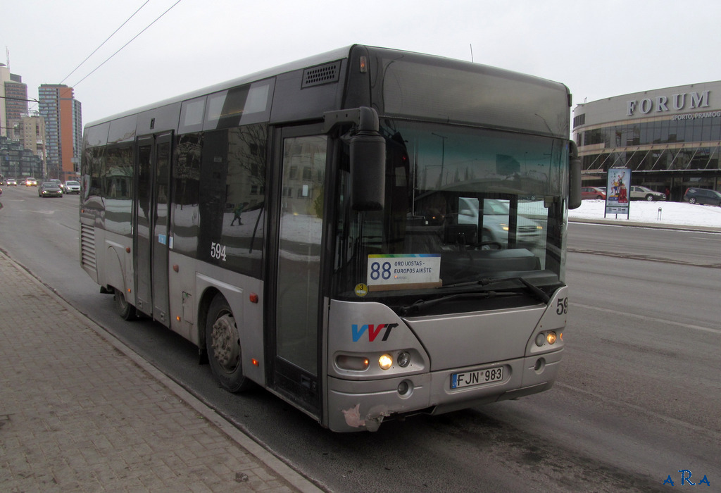 Литва, Neoplan N4407 Centroliner № 594