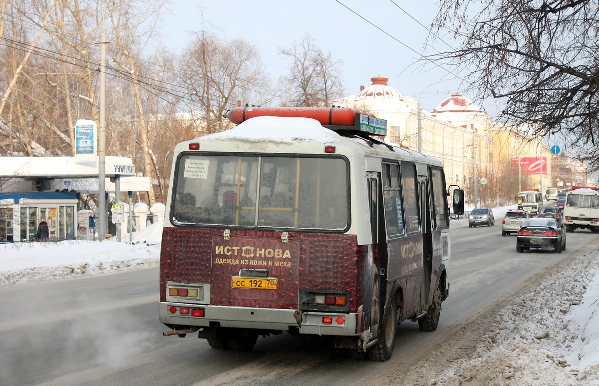 Томская область, ПАЗ-32054 № СС 192 70