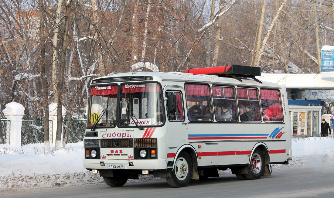 Томская область, ПАЗ-32051-110 № Р 485 АМ 70