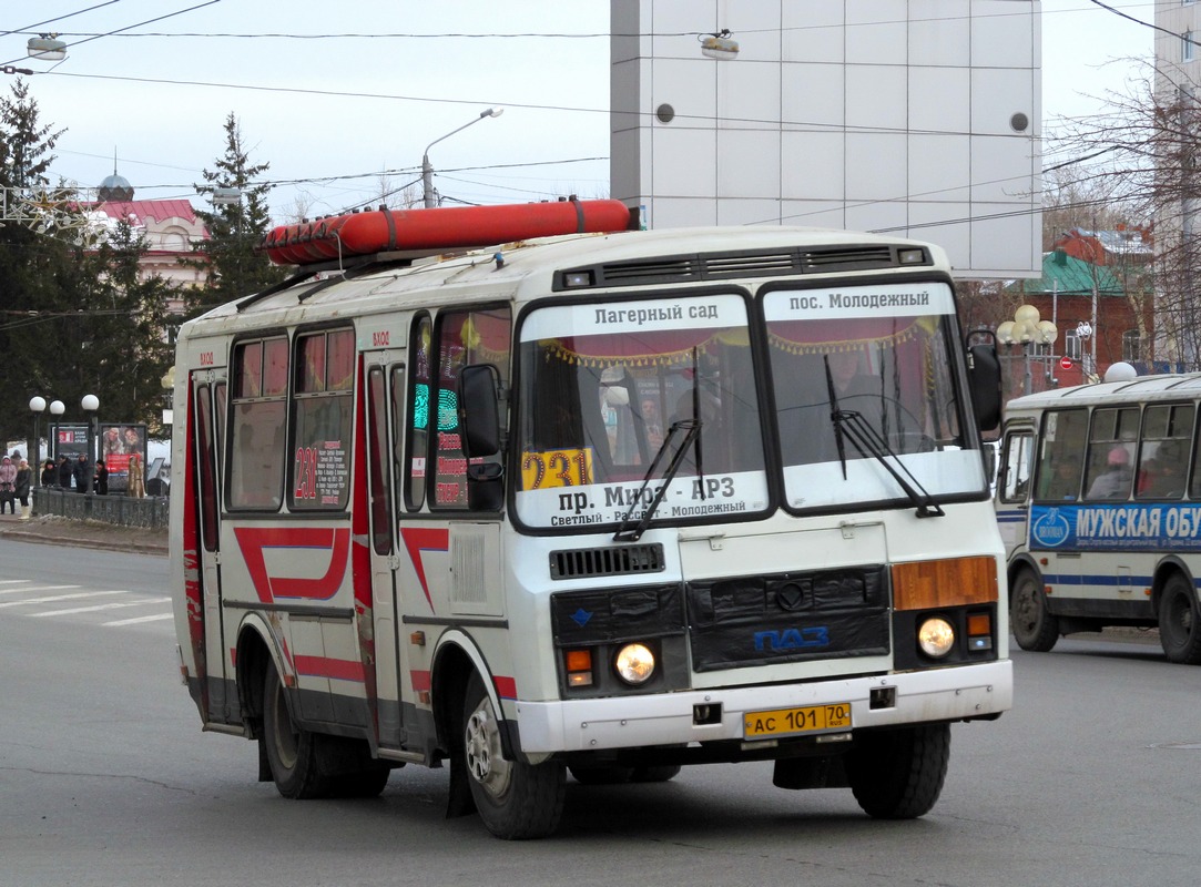 Томская область, ПАЗ-32051-110 № АС 101 70