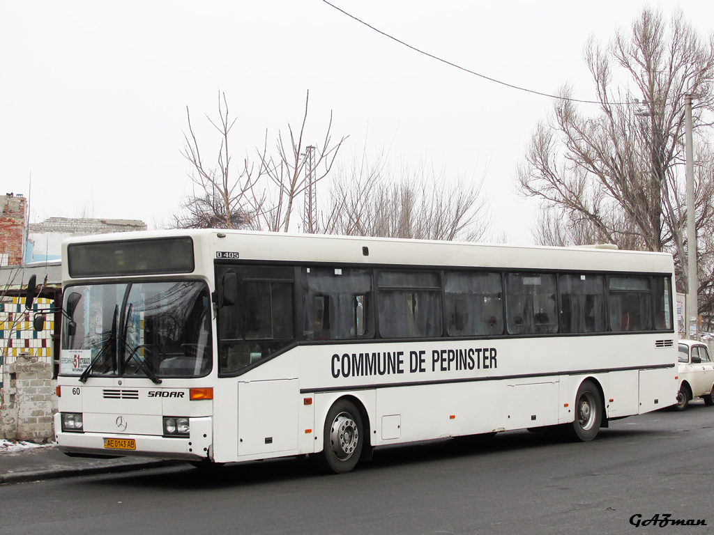 Dnepropetrovsk region, Mercedes-Benz O405 # AE 0143 AB