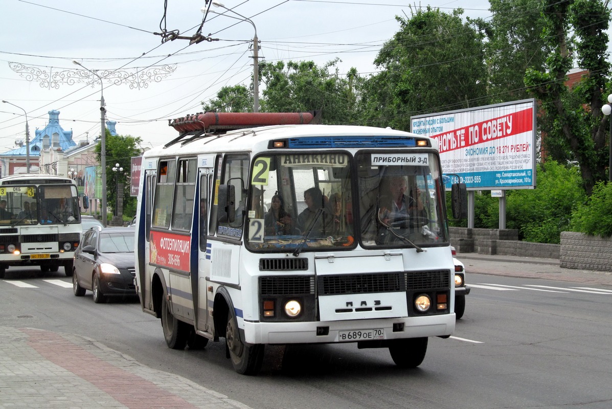 Томская область, ПАЗ-32051-110 № В 689 ОЕ 70