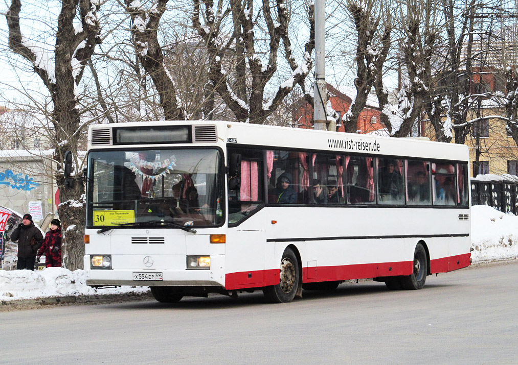 Пермский край, Mercedes-Benz O407 № Х 554 ЕР 59