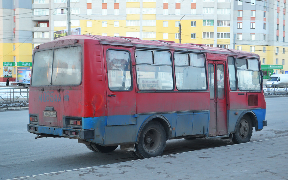 Брянская область, ПАЗ-3205 (00) № 155