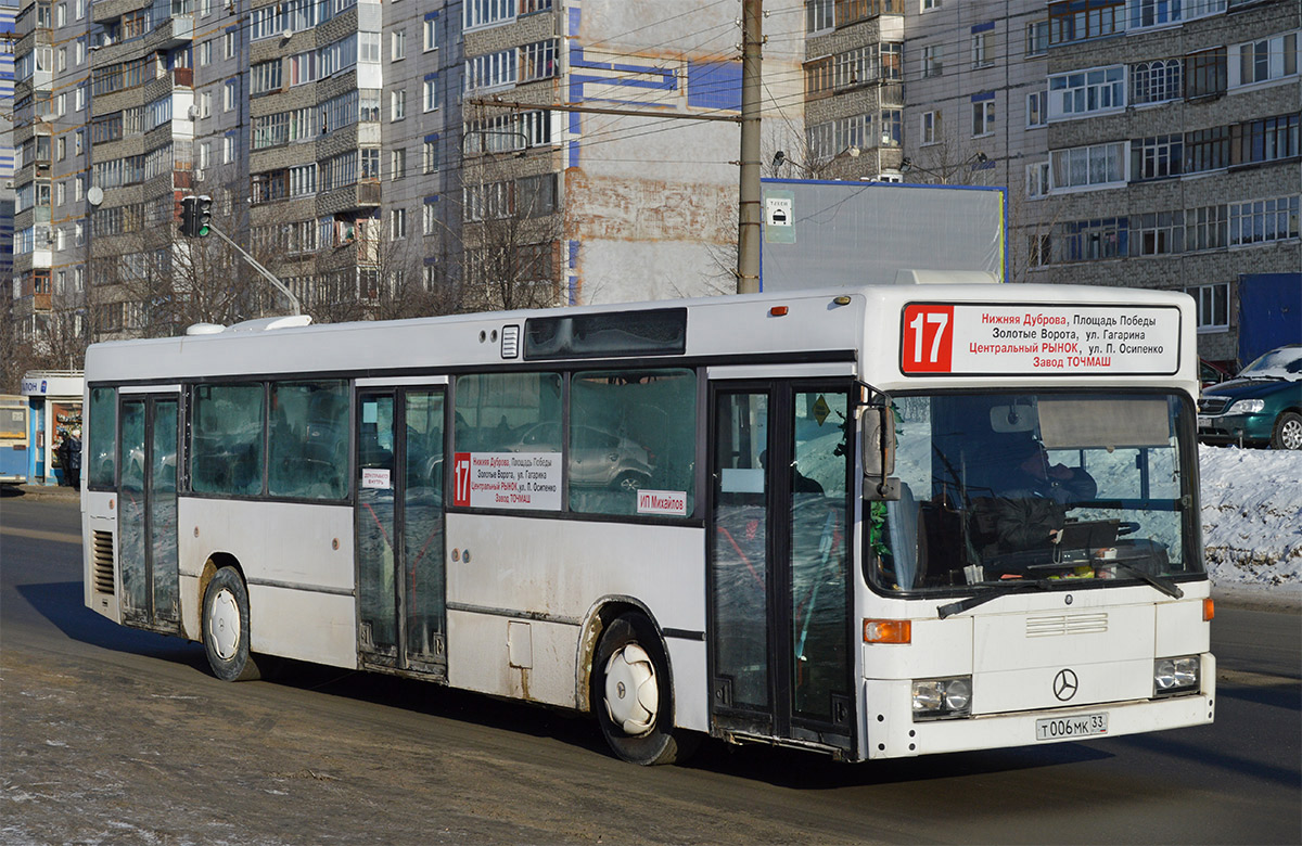 Владимирская область, Mercedes-Benz O405N № Т 006 МК 33