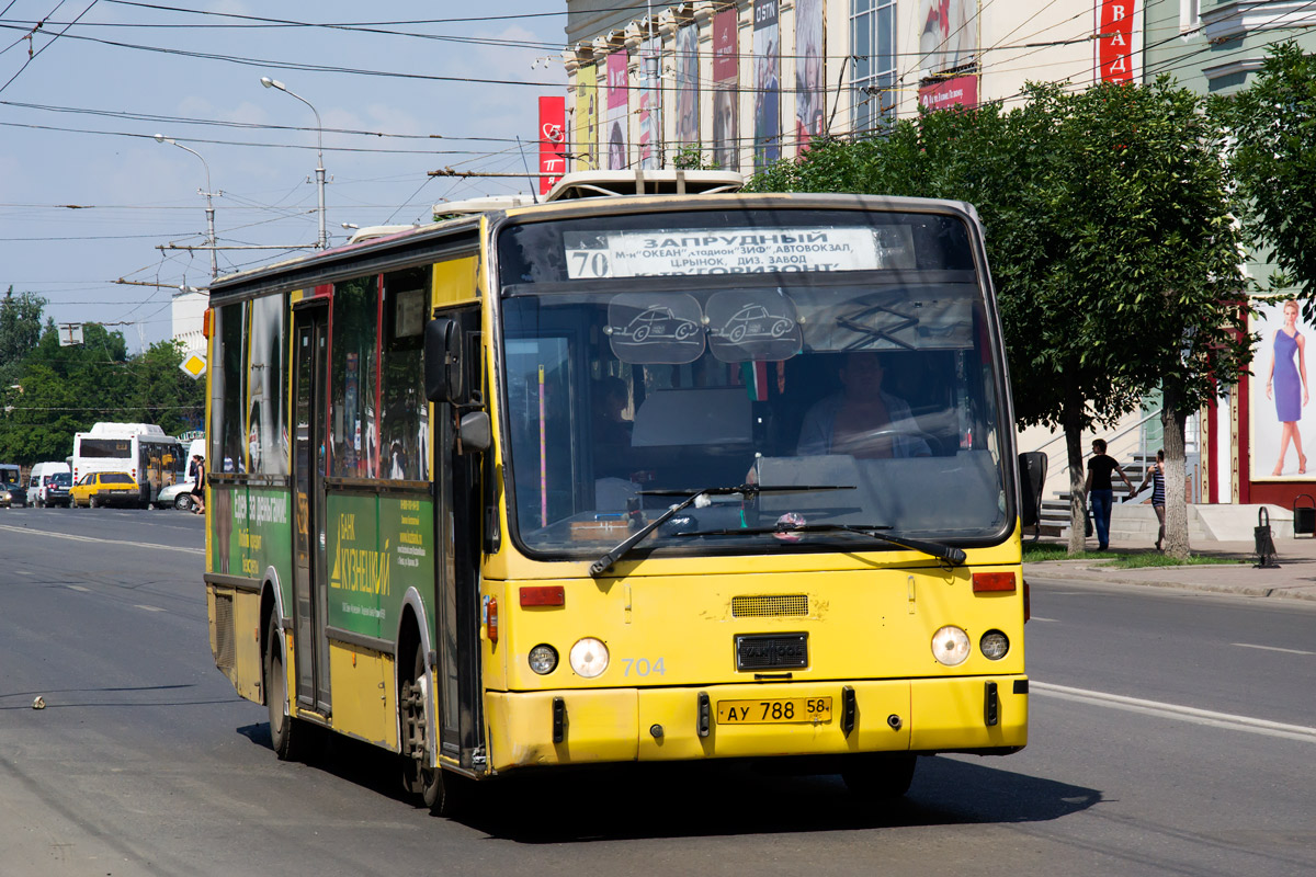 Penza region, Van Hool A600 # АУ 788 58