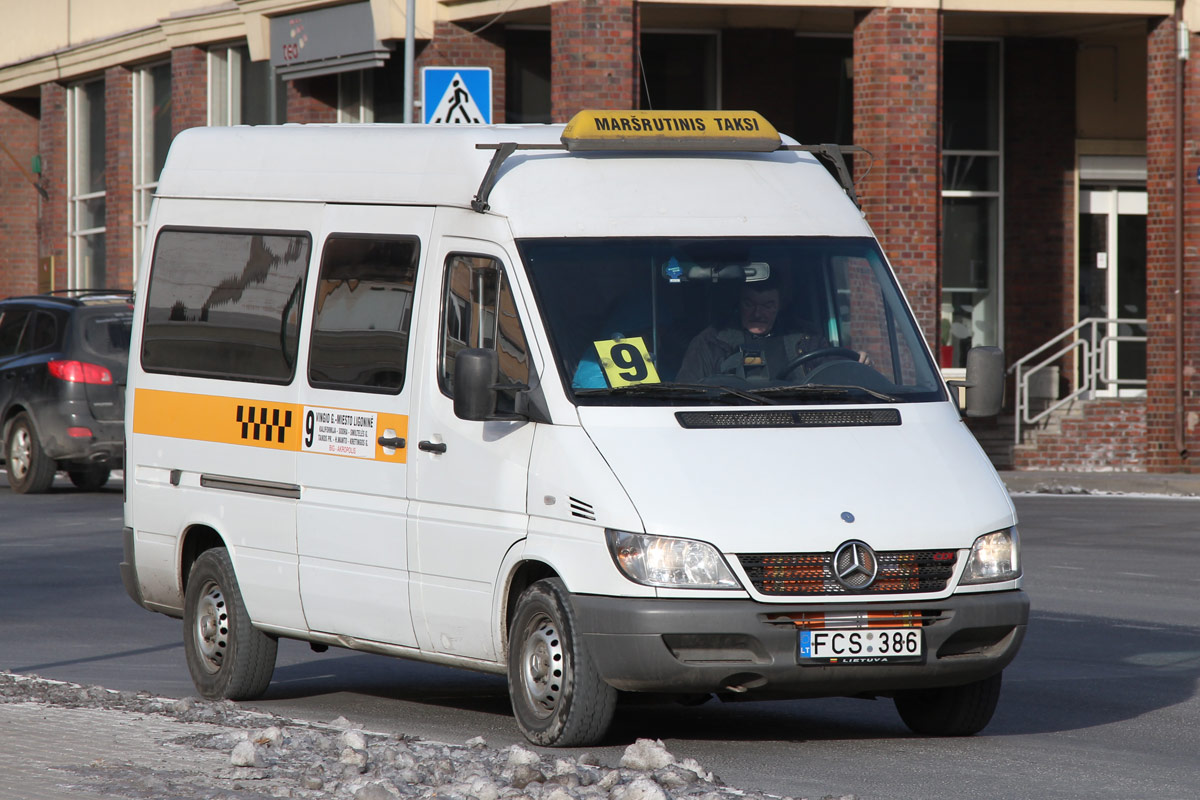 Литва, Mercedes-Benz Sprinter W903 313CDI № FCS 386