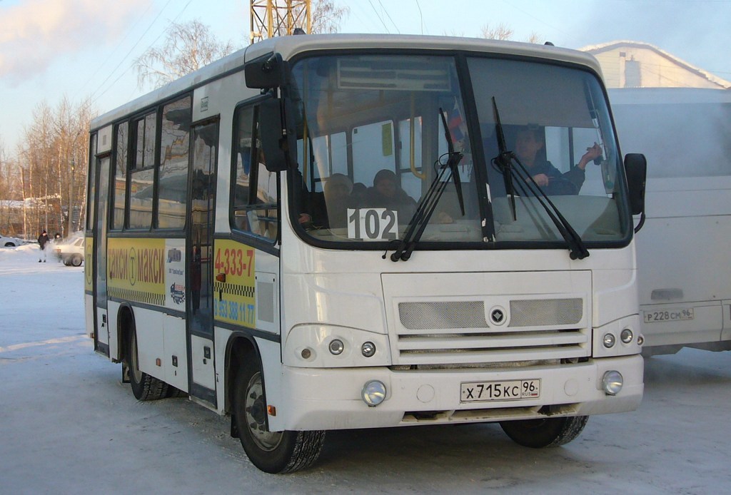 Свердловская область, ПАЗ-320402-03 № Х 715 КС 96