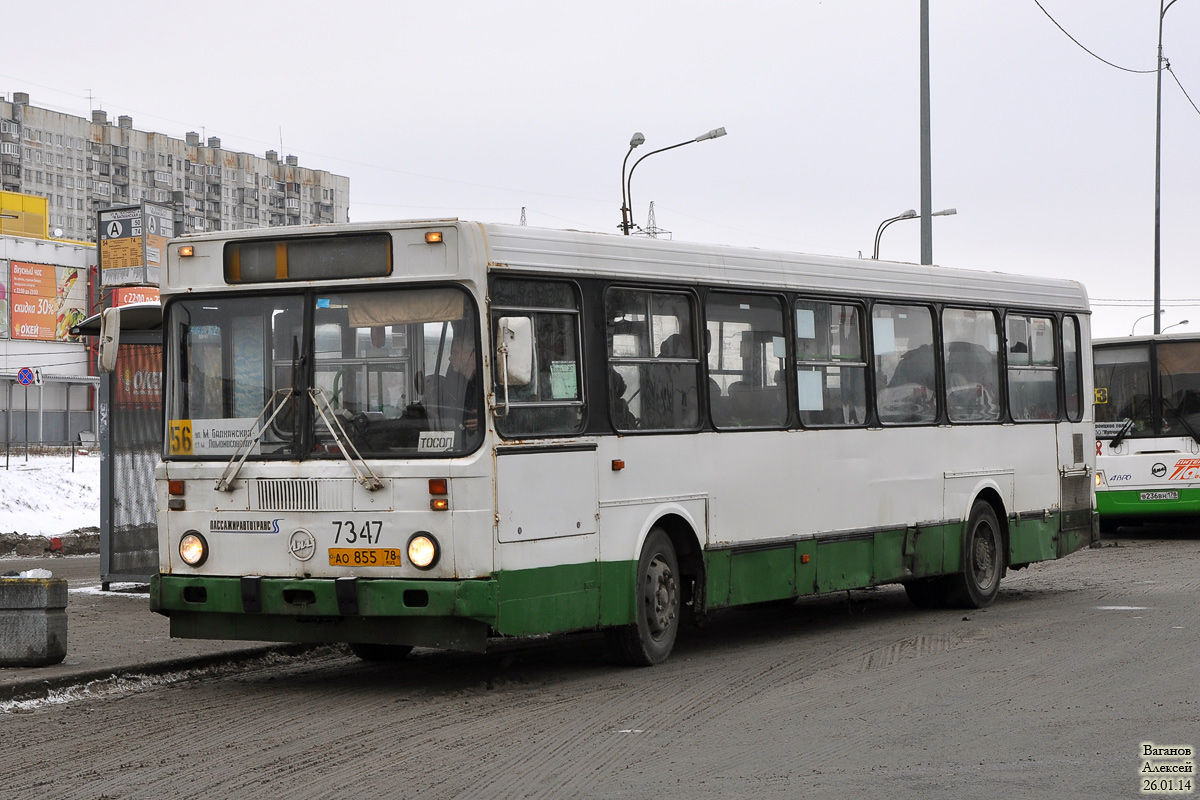 Санкт-Петербург, ЛиАЗ-5256.25 № 7347