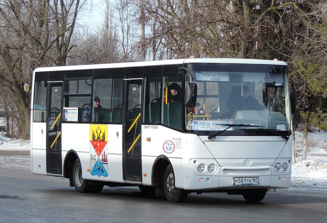 Ростовская область, Hyundai County Kuzbas HDU2 № Р 581 ТК 161