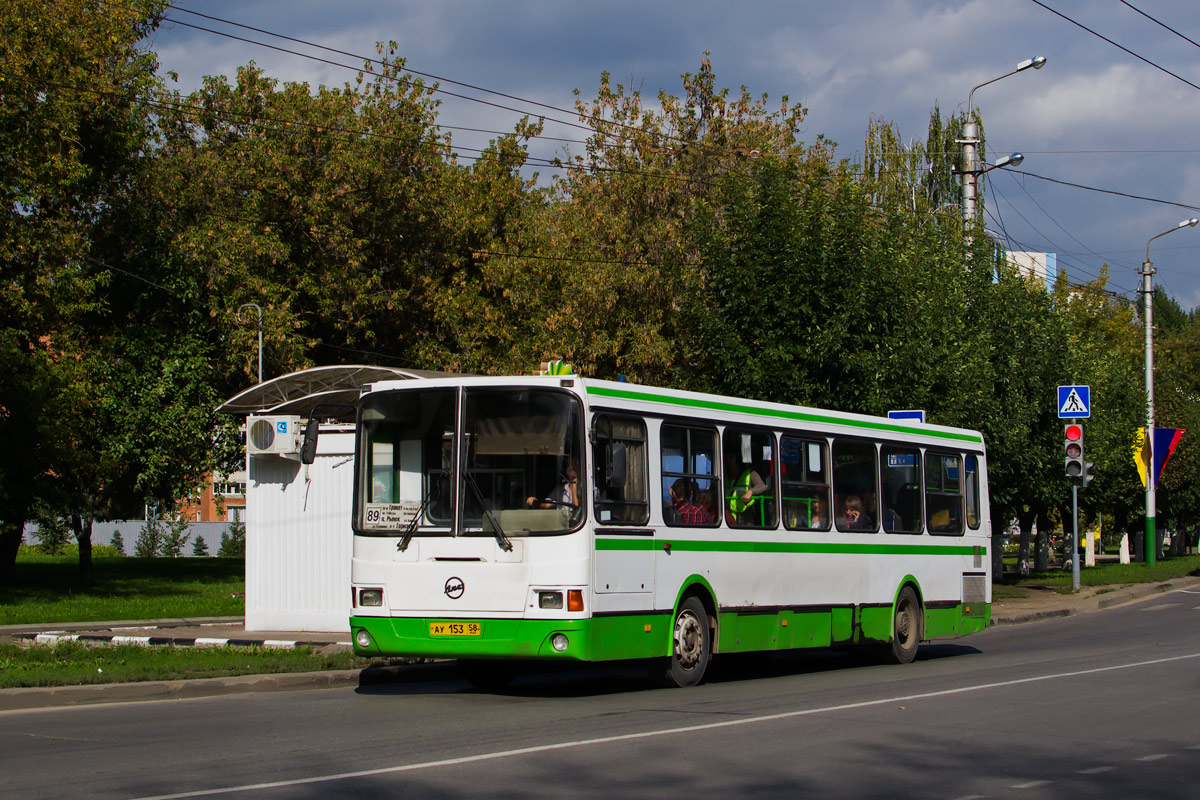 Пензенская область, ЛиАЗ-5256.45 № АУ 153 58