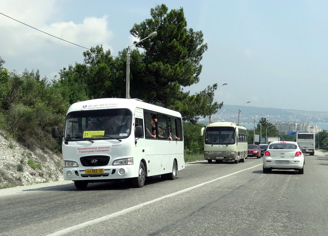 Краснодарский край, Hyundai County LWB C11 (ТагАЗ) № КХ 383 23 — Фото —  Автобусный транспорт