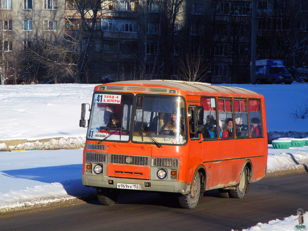 Нижегородская область, ПАЗ-32054 № В 969 КК 152