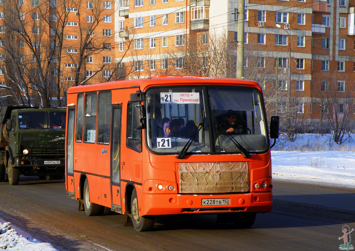 Нижегородская область, ПАЗ-320302-08 № К 228 ТВ 152