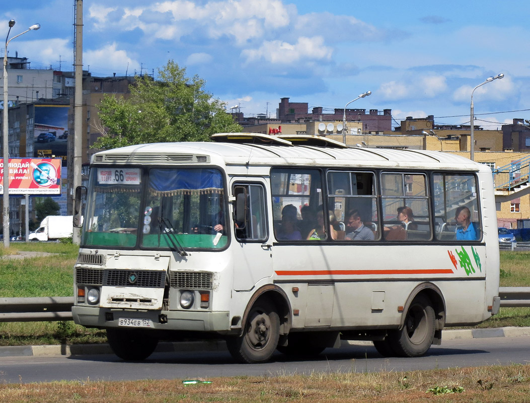 Нижегородская область, ПАЗ-32054 № В 934 ЕВ 152