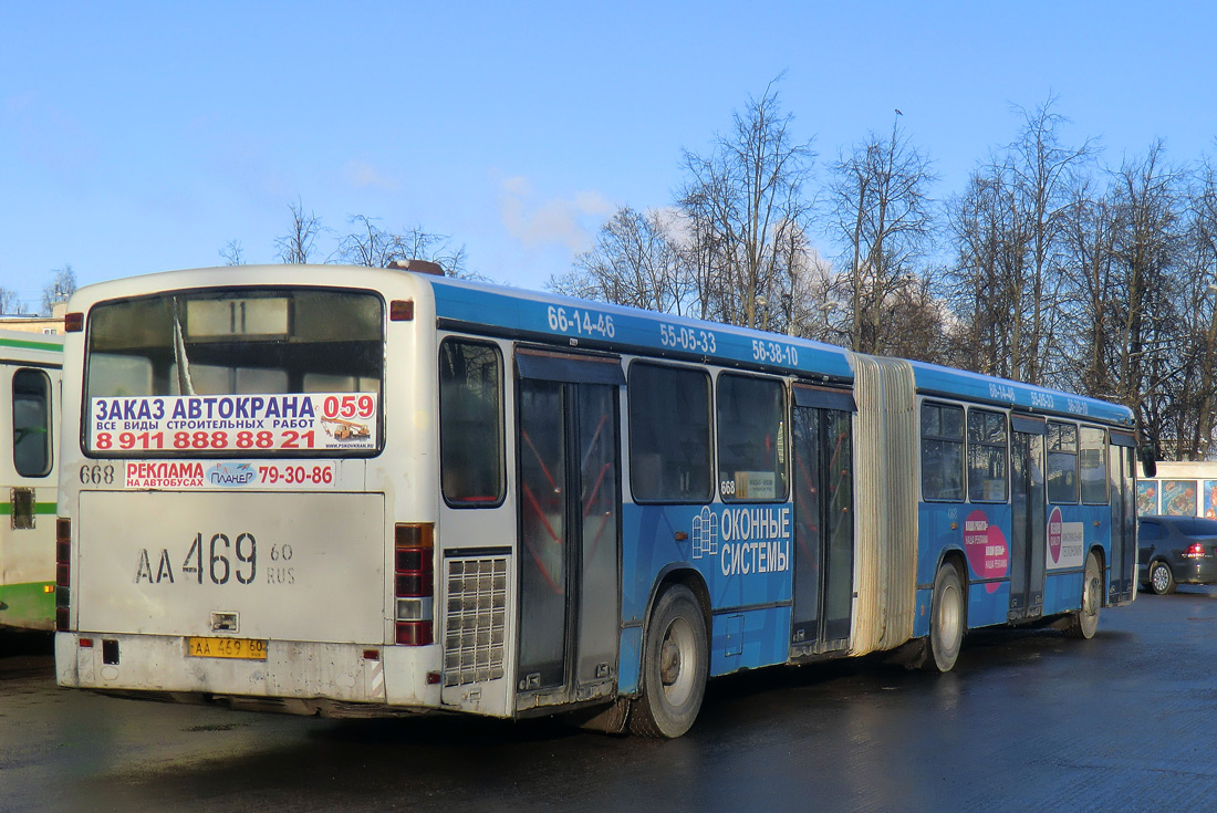 Псковская область, Mercedes-Benz O345G № 668