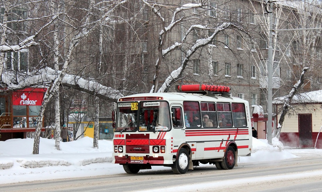 Томская область, ПАЗ-32054 № СС 024 70