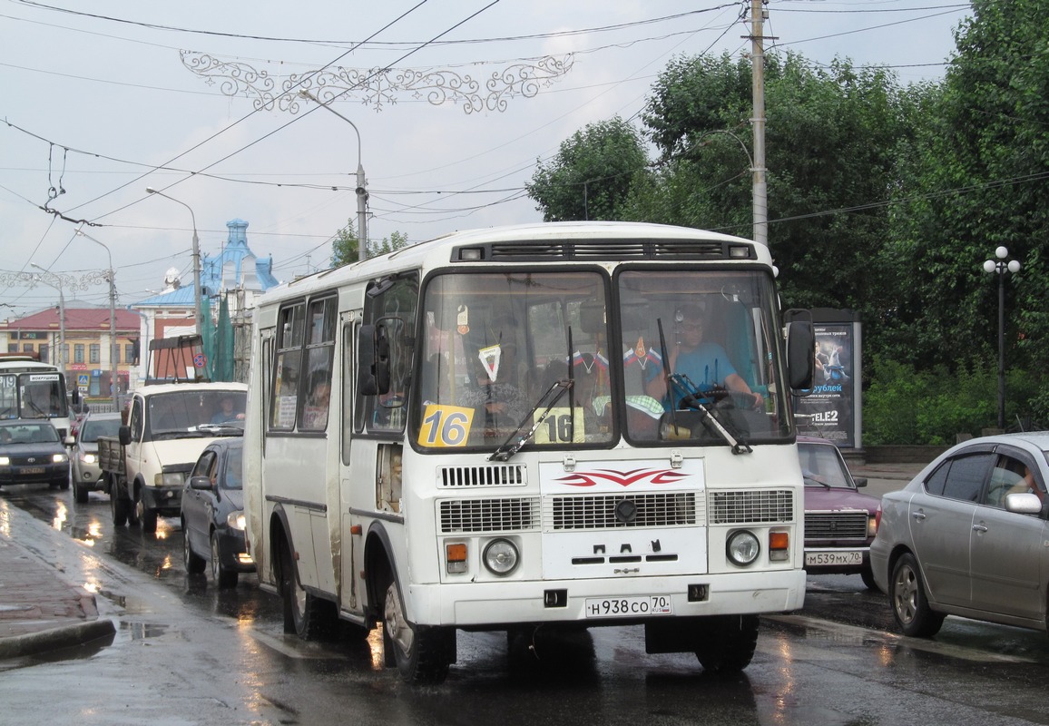 Томская область, ПАЗ-32054 № Н 938 СО 70