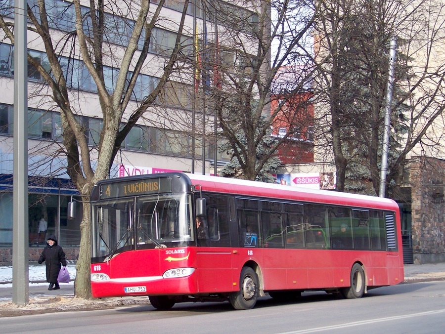 Литва, Solaris Urbino II 12 № 618