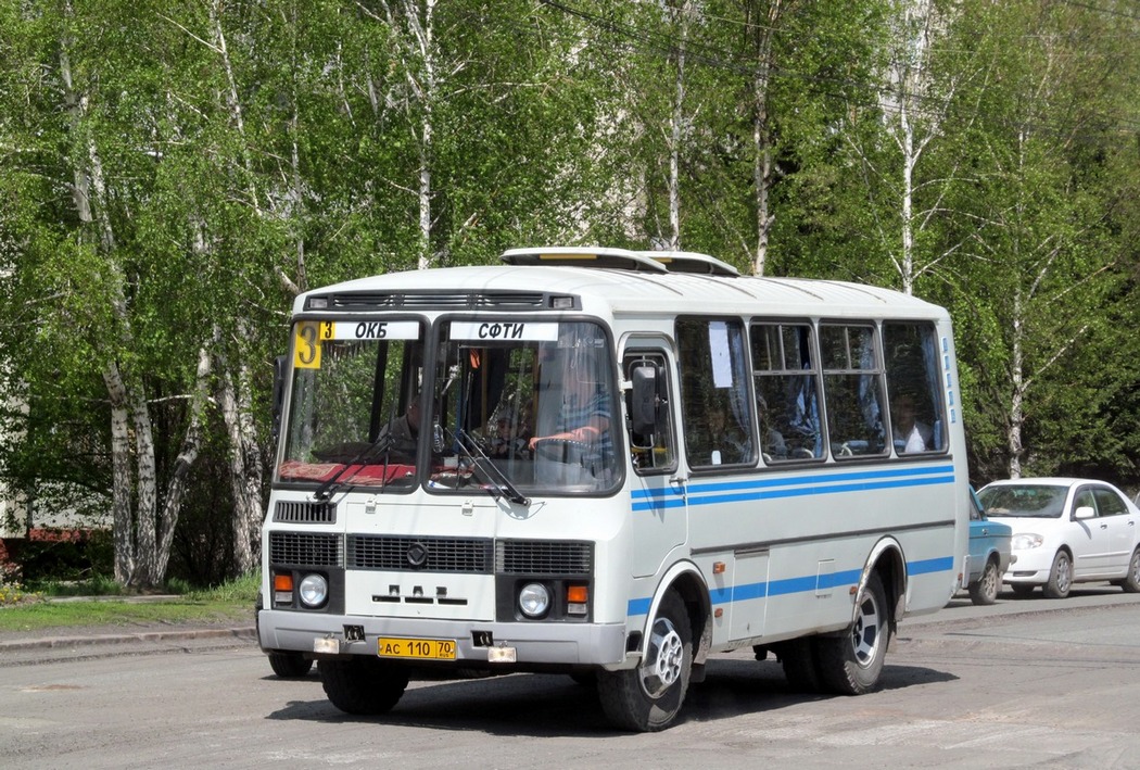 Томская область, ПАЗ-32054 № АС 110 70