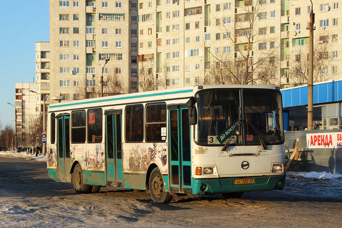 Архангельская область, ЛиАЗ-5256.25 № АЕ 320 29